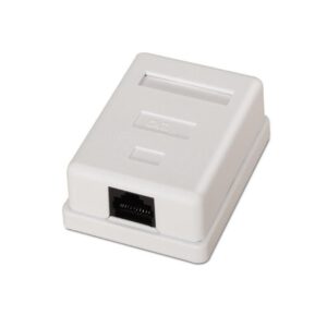 Roseta de Superficie Aisens A139-0301/ Cat.6/ 1 Toma - 8436574703009