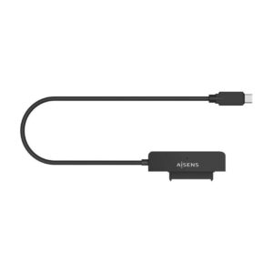 Adaptador para Discos Duros 2.5' Aisens ASE-25C04B/ USB Tipo-C 3.1 Macho - SATA - 8436574709148