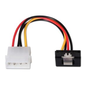 Cable Alimentación SATA Aisens A131-0163/ Molex 4 PIN Macho - SATA Hembra/ Hasta 54W/ 16cm - 8436574701623
