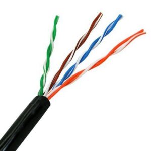 Bobina de Cable RJ45 para Exteriores UTP Aisens A133-0212 Cat.5e/ 100m/ Impermeable/ Negro - 8436574702118