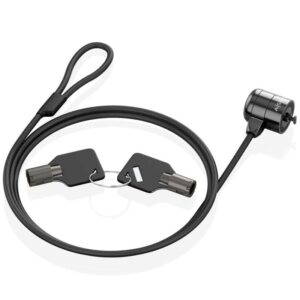 Cable de Seguridad para Portátiles Aisens ASLK-D40K04-BK/ 1.5m - 8435739901229