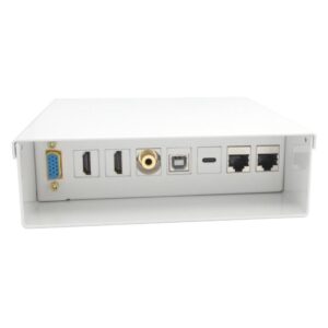 Caja de Conexiones Aisens A127-0720/ VGA - 2x HDMI - Jack 3.5 - USB Tipo-C - USB - 2x RJ45 - 8436574708769