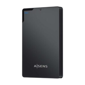 Caja Externa para Disco Duro de 2.5' Aisens ASE-2520B/ USB 3.1/ Sin tornillos - 8436574709278