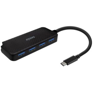 Hub USB Tipo-C Aisens A109-0715/ 4xUSB - 8436574708615