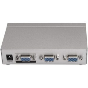 Duplicador SVGA Aisens A116-0084/ 2x SVGA Hembra - SVGA Macho - 8436574700831