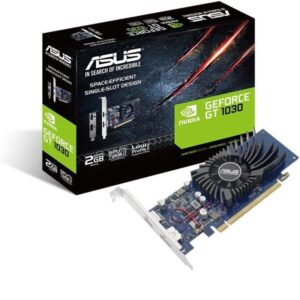 Tarjeta Gráfica Asus GeForce GT 1030/ 2GB GDDR5/ Compatible con Perfil Bajo - 4712900910223