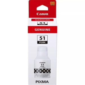 Botella de Tinta Original Canon GI-51/ Negra - 4549292169546