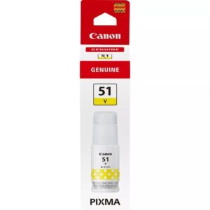 Botella de Tinta Original Canon GI-51/ Amarilla - 4549292169867