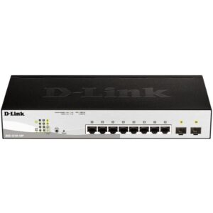 Switch D-Link DGS-1210-10P 10 Puertos/ RJ-45 Gigabit 10/100/1000 PoE/ SFP - 0790069467721
