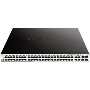 Switch Gestionable D-Link DGS-1210-52MP 52 Puertos/ RJ-45 10/100/1000 PoE/ SFP - 0790069467806