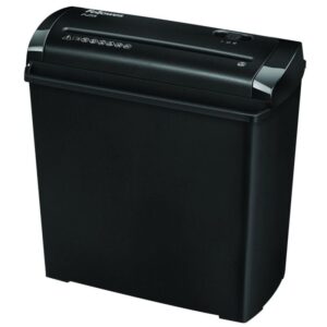 Destructora Fellowes P-25S/ Corte en Tiras de 7mm/ Negra - 0043859690695