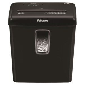Destructora Fellowes P-30C/ Corte en Partículas de 4 x 34mm/ Negra - 0043859741298