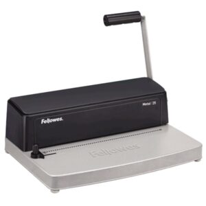 Encuadernadora Fellowes Metal 25/ Grafito - 0043859553389