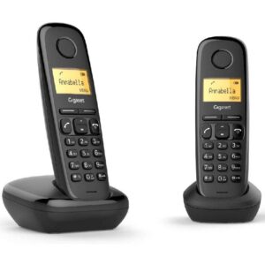 Teléfono Inalámbrico Gigaset A270/ Pack DUO/ Negro - 4250366850795