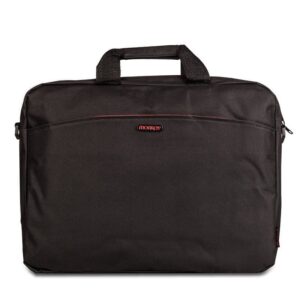 Maletín Monray Enterprise para Portátiles hasta 15.6'/ Negro/ Rojo - 8435430601602