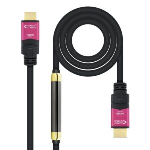 Cable HDMI 2.0 4K Nanocable 10.15.3730/ HDMI Macho - HDMI Macho/ 30m/ Negro - 8433281009783