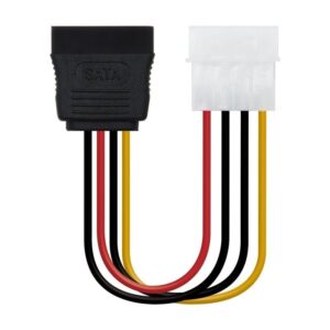 Cable de Alimentación SATA Nanocable 10.19.0205-OEM/ Molex Macho - SATA Hembra/ 16cm - 8433281003002