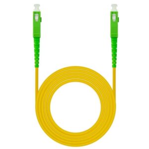 Cable de Fibra Óptica G657A2 Nanocable 10.20.0015/ LSZH/ 15m/ Amarillo - 8433281012127