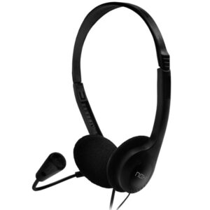 Auriculares Nox Voice One/ con Micrófono/ Jack 3.5/ Negros - 8436587972478