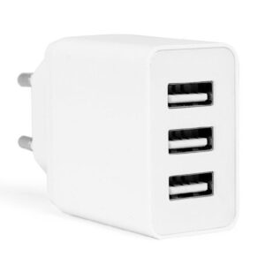 Cargador de Pared Orbegozo EN 1100/ 3xUSB/ 17W - 8435568401051