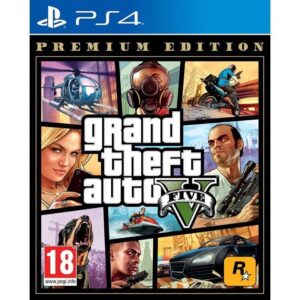 Juego para Consola Sony PS4 Grand Theft Auto V Edición Premium - 5026555424295
