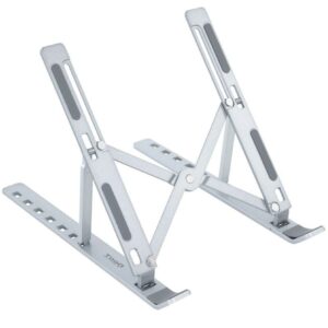 Soporte TooQ TQLRS0035-AL para Portátil/ Tablet hasta 15'/ Plata - 8433281012745