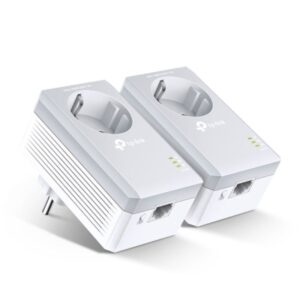 Adaptador Powerline TP-Link TL-PA4010P KIT 600Mbps/ Alcance 300m/ Pack de 2 - 6935364031848
