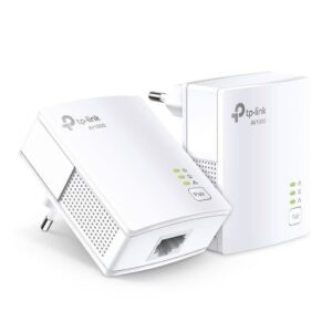 Adaptador Powerline TP-Link TL-PA7017 KIT 1000Mbps/ Alcance 300m/ Pack de 2 - 6935364089054