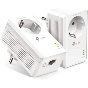 Adaptador Powerline TP-Link TL-PA7017P KIT AV1000 1000Mbps/ Alcance 300m/ Pack de 2 - 6935364089078