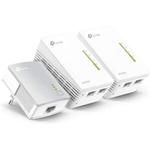 Adaptador Powerline TP-Link TL-WPA4220T KIT 500Mbps/ Alcance 300m/ Pack de 3 - 6935364032531