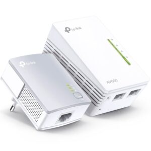 Adaptador Powerline TP-Link TL-WPA4221 KIT 600Mbps/ Alcance 300m/ Pack de 2 - 6935364084103