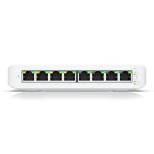 Switch Ubiquiti USW-LITE-8-POE/ 8 Puertos/ RJ45 10/100/1000 PoE - 0810010071156