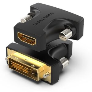Adaptador HDMI Vention AILB0/ HDMI Hembra - DVI (24+1) Macho - 6922794747845
