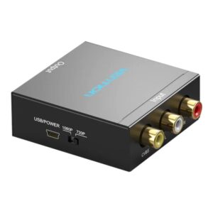 Convertidor RCA a HDMI Vention AEFB0/ RCA Hembra - HDMI Hembra - MiniUSB Hembra - 6922794746145