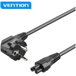 Cable de Alimentación Vention ZCKBAC/ IEC C5 Hembra - CEE7 Macho/ 1.8m/ Negro - 6922794775824