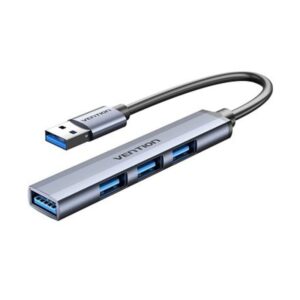 Hub USB 3.0 Vention CKOHB/ 4xUSB/ Gris - 6922794773271