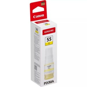 Botella de Tinta Original Canon GI-55/ Amarilla - 4549292222395