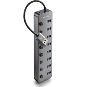 Hub USB NGS IHUB8 / 8xUSB 3.0/ Gris - 8435430624397
