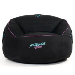 Puff Woxter Stinger Gaming/ con relleno/ Azul y Negro - 8435089039184