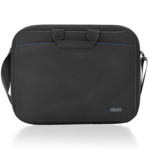 Maletín Aisens ASBG-BC024-BK para Portátiles hasta 15.6'/ Negro - 8435739901830