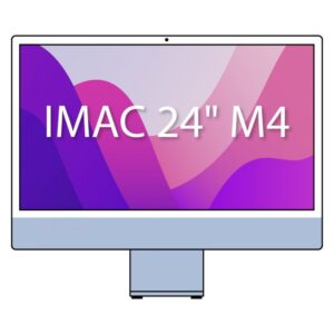 Apple iMac 24' Retina 4,5K / M4 10-Core CPU/ 24Gb/ 512Gb SSD/ 10-Core GPU/ Azul - 0195950075953