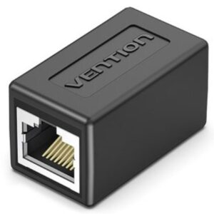 Adaptador Conector RJ45 Vention IPVB0-5/ Cat.6 FTP/ RJ45 Hembra - RJ45 Hembra/ 5 uds/ Negro - 6922794745421