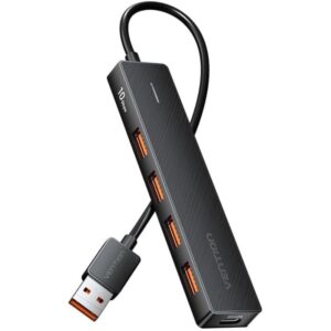 Hub USB 3.2 Vention CHOBB/ 4xUSB/ 1xUSB Tipo-C PD - 6922794783140