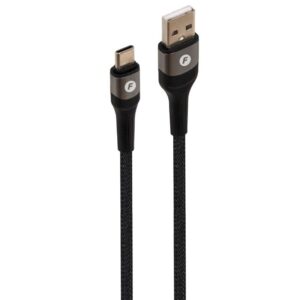 Cable USB 2.0 Tipo-C Fonestar USB-CA/ USB Tipo-C Macho - USB Macho/ 480Mbps/ 1m/ Negro - 8422521029667