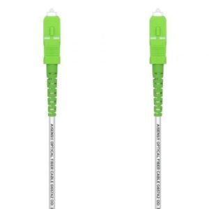 Cable de Fibra Óptica G657A2 3.0 Aisens A152-0501/ LSZH/ 30m/ Blanco