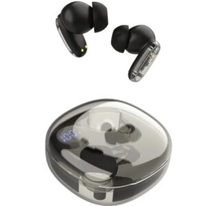 Auriculares Bluetooth Mars Gaming MHIB2 con estuche de carga/ Autonomía 7h/ Negros - 8435693110187