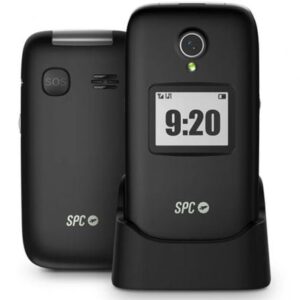 Teléfono Móvil SPC Polaris para Personas Mayores/ 4G/ Negro