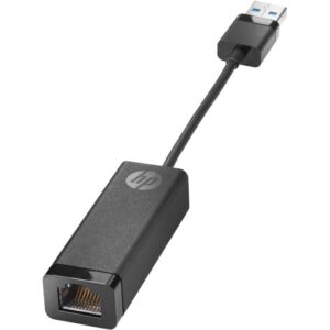 Conversor  USB 3.0 - RJ45 HP 4Z7Z7AA/ 1000Mbps/ 8.1cm/ Negro - 0196188567630