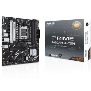 Placa Base Asus A620AM-A-CSM Socket AM5/ DDR5/ PCIe 4.0/ Micro ATX - 4711636234405