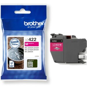 Cartucho de Tinta Original Brother LC-422/ Magenta - 4977766815567